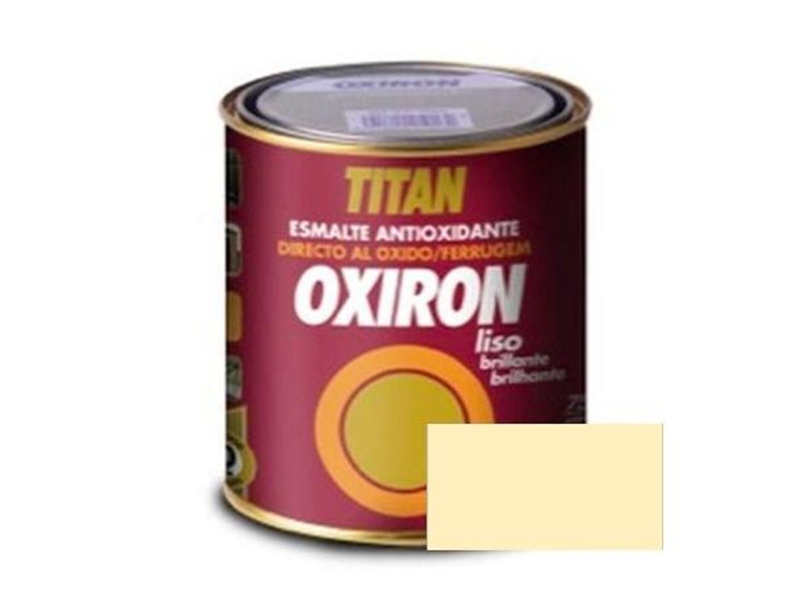 Esmalte oxiron liso marfil 750ml