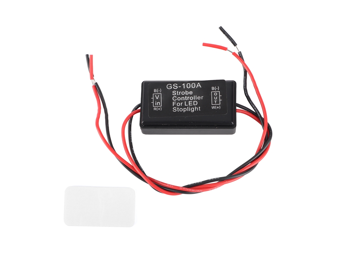 Controlador De Strobe Flash Led Para Freio De Carro Com Proteção Ip65 Acessório Veicular