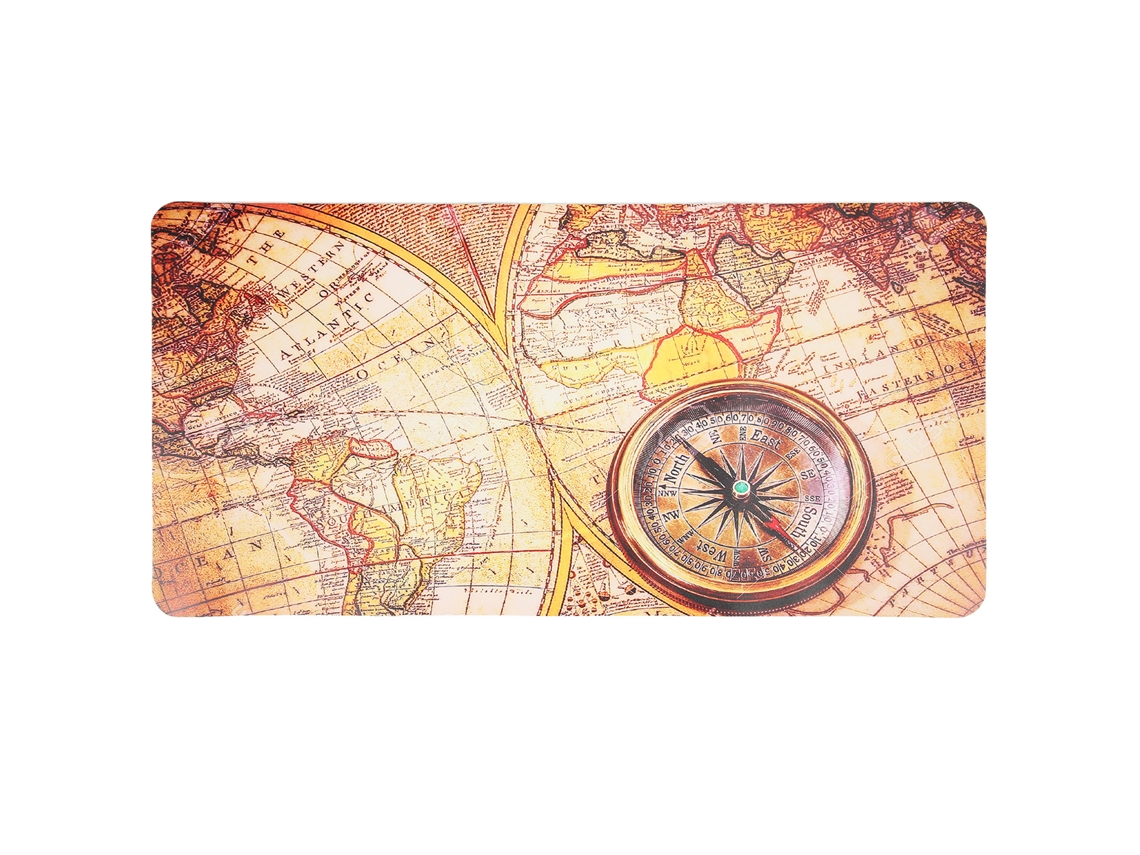 Mouse Pad, Estilo Nostálgico Retro, Tamanho Grande, Resistente À Perda De Cor