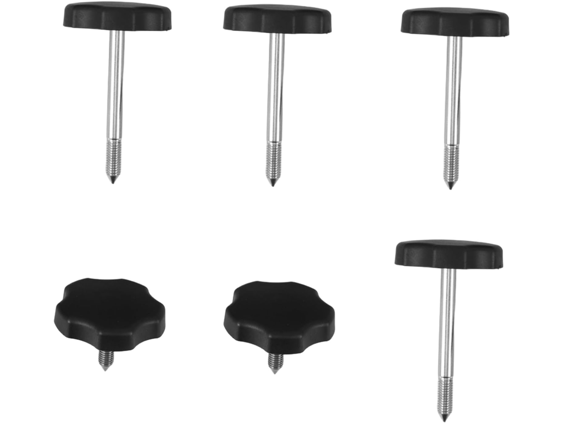 Mobestech Conjunto De 6 Puxadores Para Moldura Janela, Puxadores Para Capota Conversível, Ferragens Para Moldura De