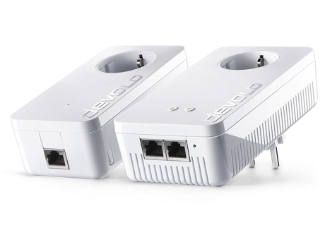 POWERLINE DEVOLO DLAN1200+ WIFI AC1200 STARTER KIT PT-9396 — 2 uni. | 1200 Mbps