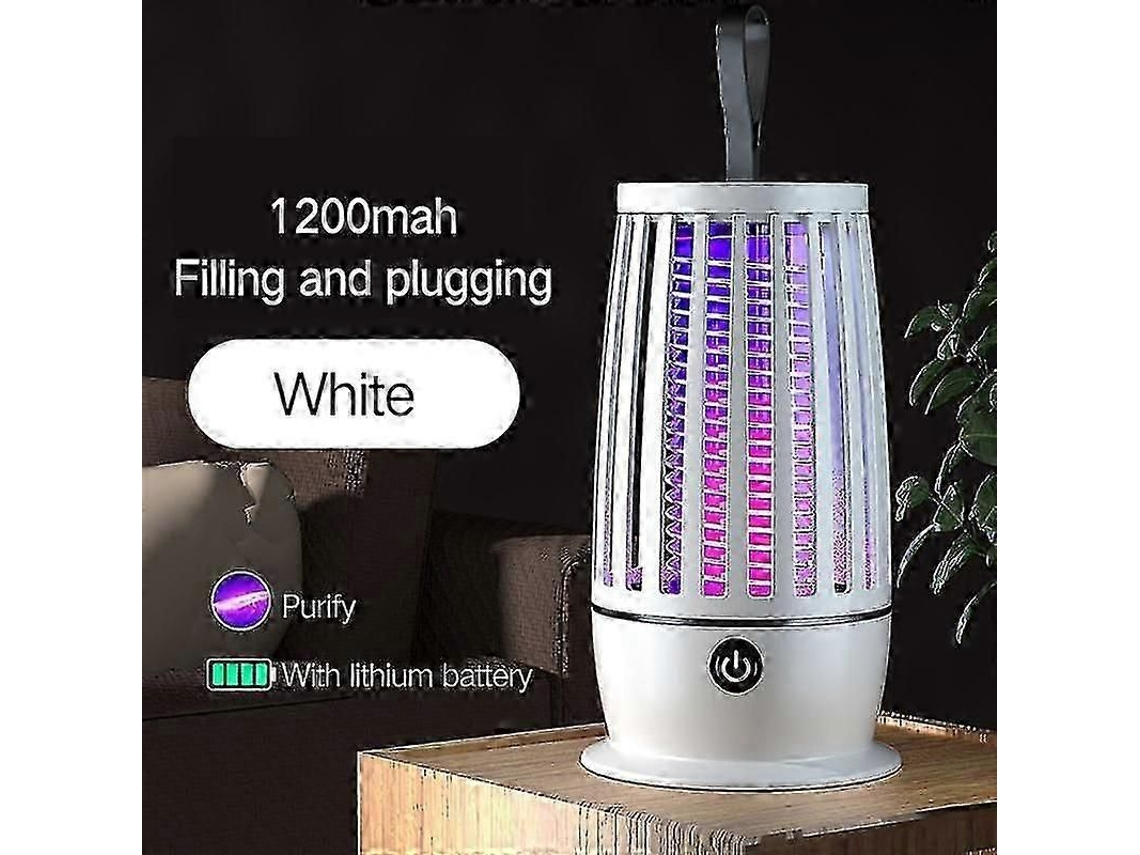 2023 Novo Choque Elétrico Mosquito Killer Lâmpada Usb Fly Trap Zapper Insect Repelente Anti