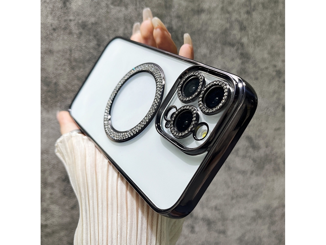 Zsanfs Capa Para Iphone 12 Pro, Cor Transparente