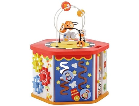 Jogo Didático SEVI Madeira - Azul - 36 x 36 x 41 cm)