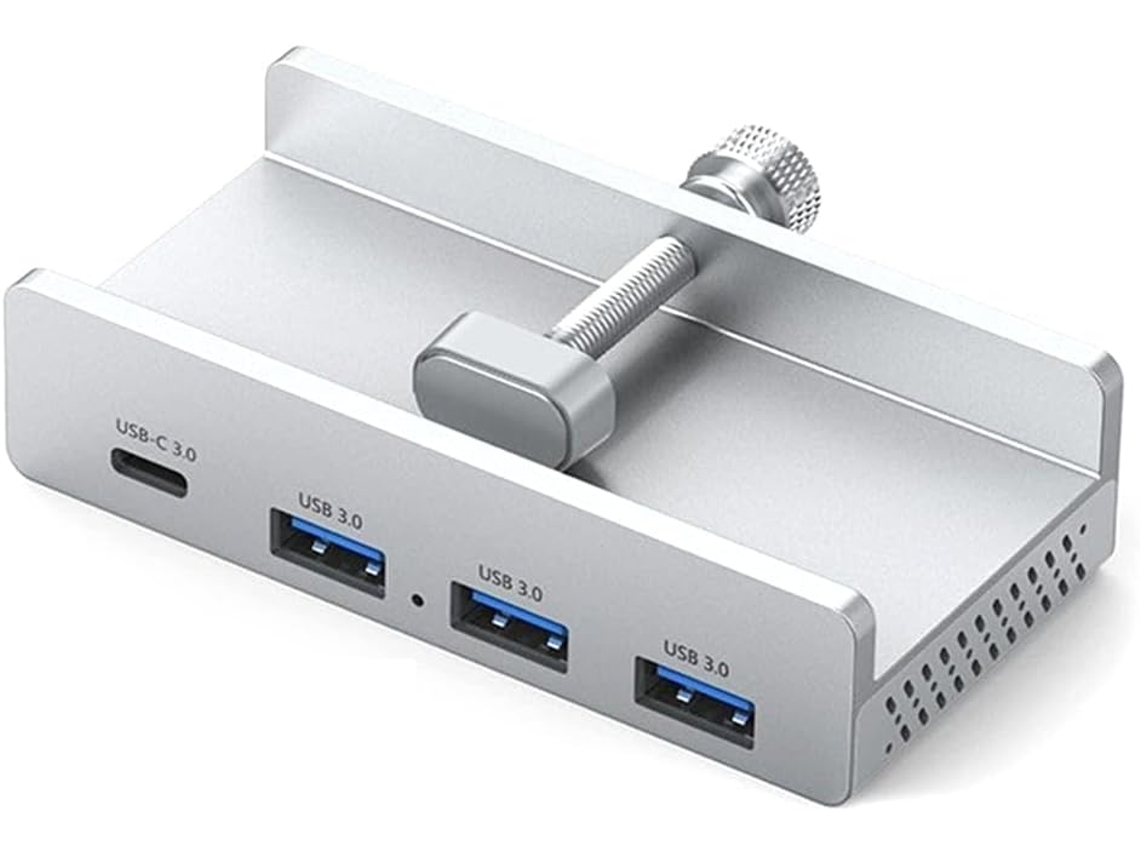 Adaptador Divisor Usb 3.0 10gbps, Extensão De Hub Com Clipe Fixação