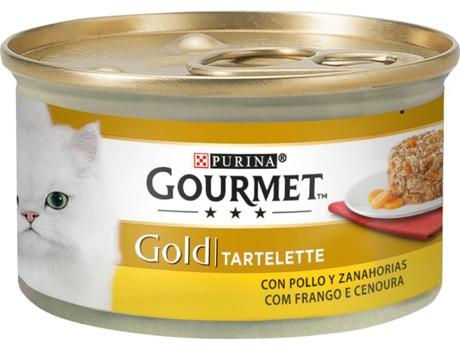 Ração para Gatos  (24x85 g - Húmida - Adulto - Sabor: Frango e Cenoura)