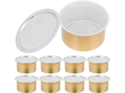 Bestyash Conjunto De 12-latas Alumínio 80ml Com Tampa, Recipiente Hermético