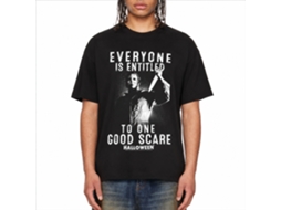 Rockinstone Halloween One Good Scare Black Adult T-shirt Size:xl