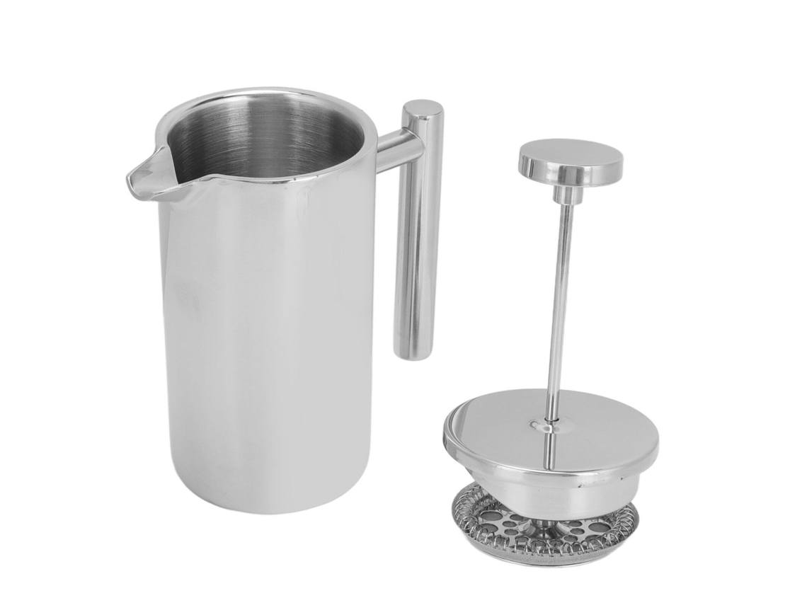 Cafeteira Francesa de 350 Ml, Aço Inoxidável, Dupla Camada, Filtrado Isolado SUNNY SPACES
