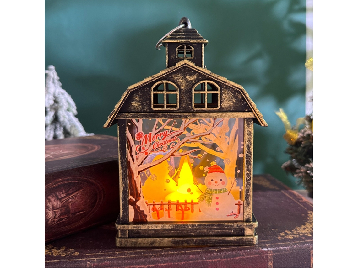 Luz De Natal (design Vintage, Led Iluminado) Eoocoo
