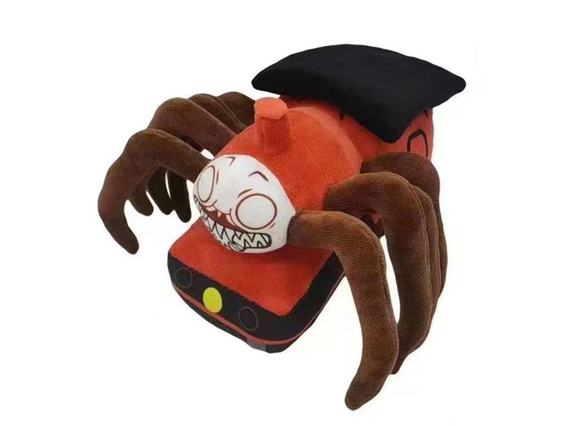 Mali brinquedo de Pelúcia de Trem Cute Algodão Pp Macio Amigo Das Crianças Marrom vermelho