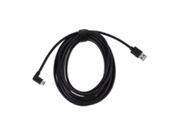 Cabo Usb C Virtual, Com Vários Metros De Comprimento, Para Transferência E Carregamento De Dados Para Celular, Com Conector Em Cotovelo Gokoco