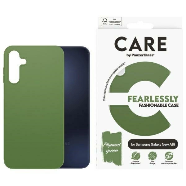 Capa De Proteção PANZERGLASS Fashion Para Samsung Galaxy A16 5g Verde