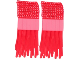 Pulseiras Médicas Descartáveis Collbath Em Pvc Vermelho Para Uso Hospitalar, Pacote Com 100 Unidades Pulseiras