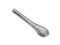 Ronjoe-pinças De Cozinha De Aço Inoxidável 9 Polegadas Multifuncionais Para Servir Alimentos Com Furo De Filtro