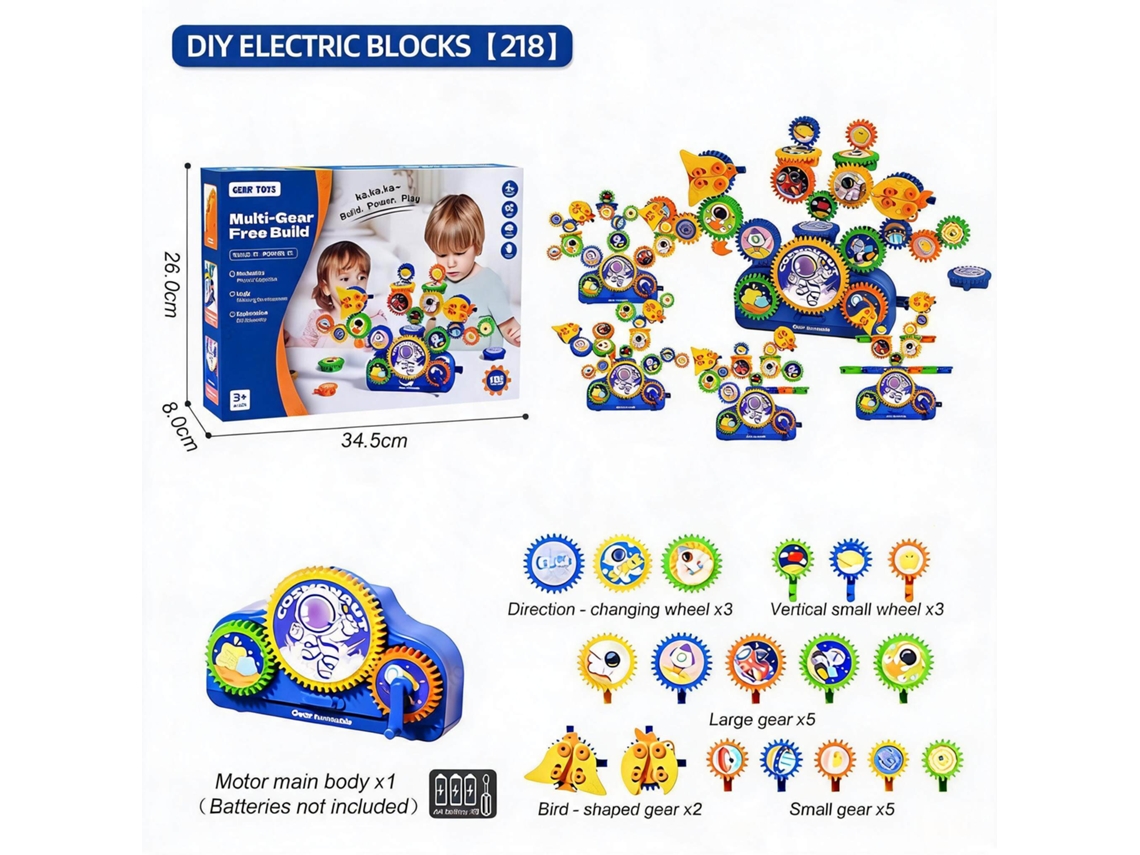 Jogo De Construção Henten Home Brinquedos Educativos Faça Você Mesmo