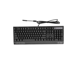 Teclado Gamer LAXISCREED (104 Teclas com Luz de Fundo Branca Fio)