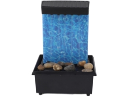 Fonte De Mesa, Fonte De Água De Mesa Com Luzes Led, Pedras De Rio, Meditação Zen, Decoração Feng Shu Gokoco