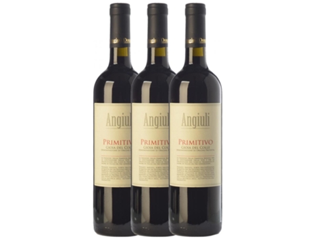 Vinho ANGIULI Angiuli Primitivo Puglia (0.75 L - 3 unidades)
