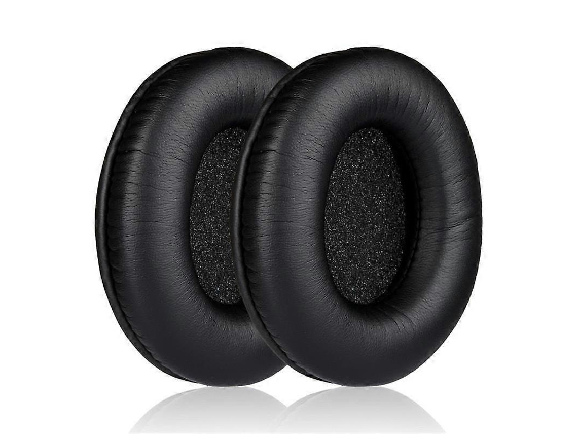 Conjunto de 2 almofadas de substituição em couro proteico para fones de ouvido Sennheiser HD435 / HD415 / HD465 / HD485 GIECY