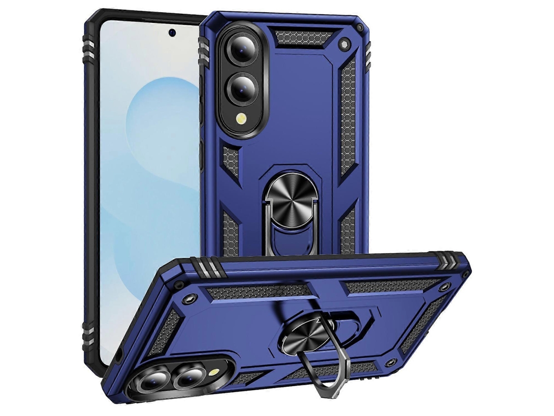 Capa De Pctpu Com Suporte Para Samsung Galaxy S25 Edge