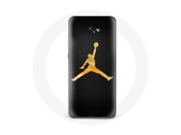 Capa para Samsung galaxy A5 2017 Air Michael Jordan logotipo amarelo