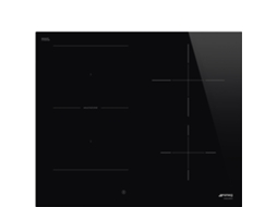 Universal Si1M4644D Placa Preto Embutido 60 Cm Placa com Zona de Indução 4 Zonas SMEG