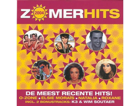 Cd Zomerhits 2004 Bmg Belgium Nv/sa