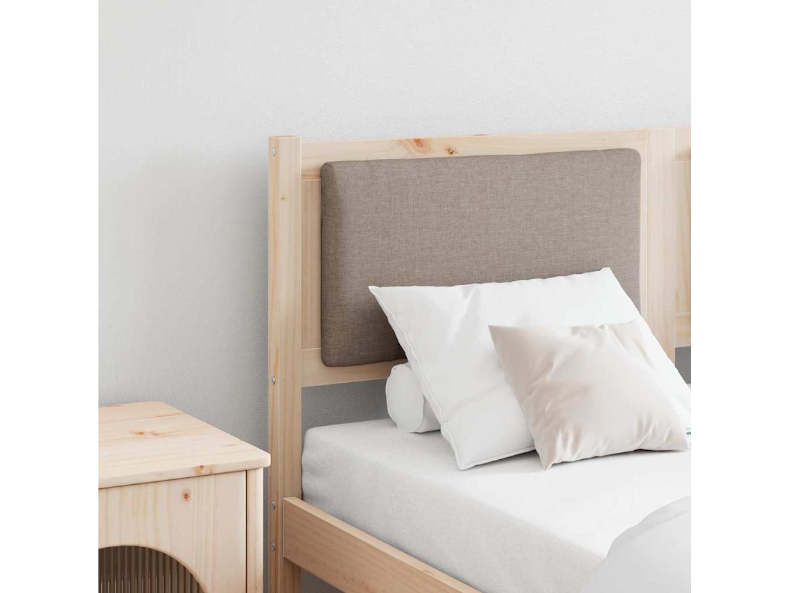 Vidaxl Cabeceira Castanho Madeira De Pinho Maciça
