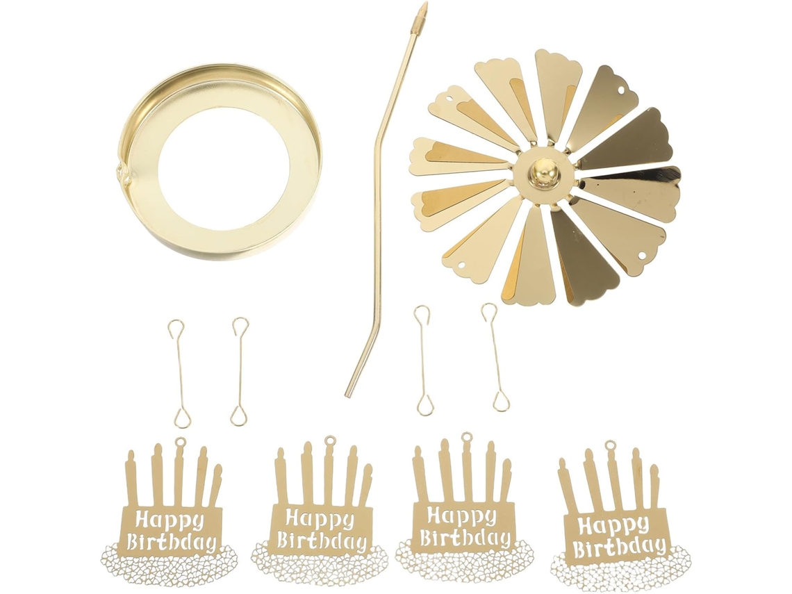 Porta Velas Giratório em Aço Inoxidável. Ideal para Aromaterapia e Decoração de Mesas Festas CHABERLU