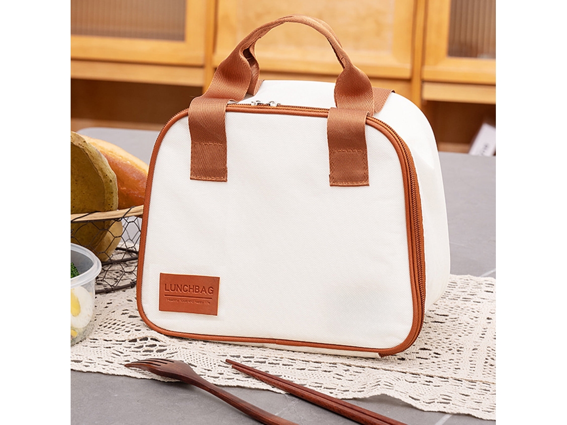 Saco De Almoço Térmico Em Tecido De Alta Qualidade - Bolsa Portátil Para Marmitas E Armazenamento De Comida