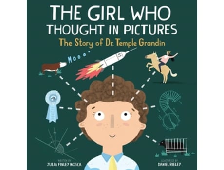 Livro The Girl Who Thought in Pictures de Julia Finley Mosca (Inglês)