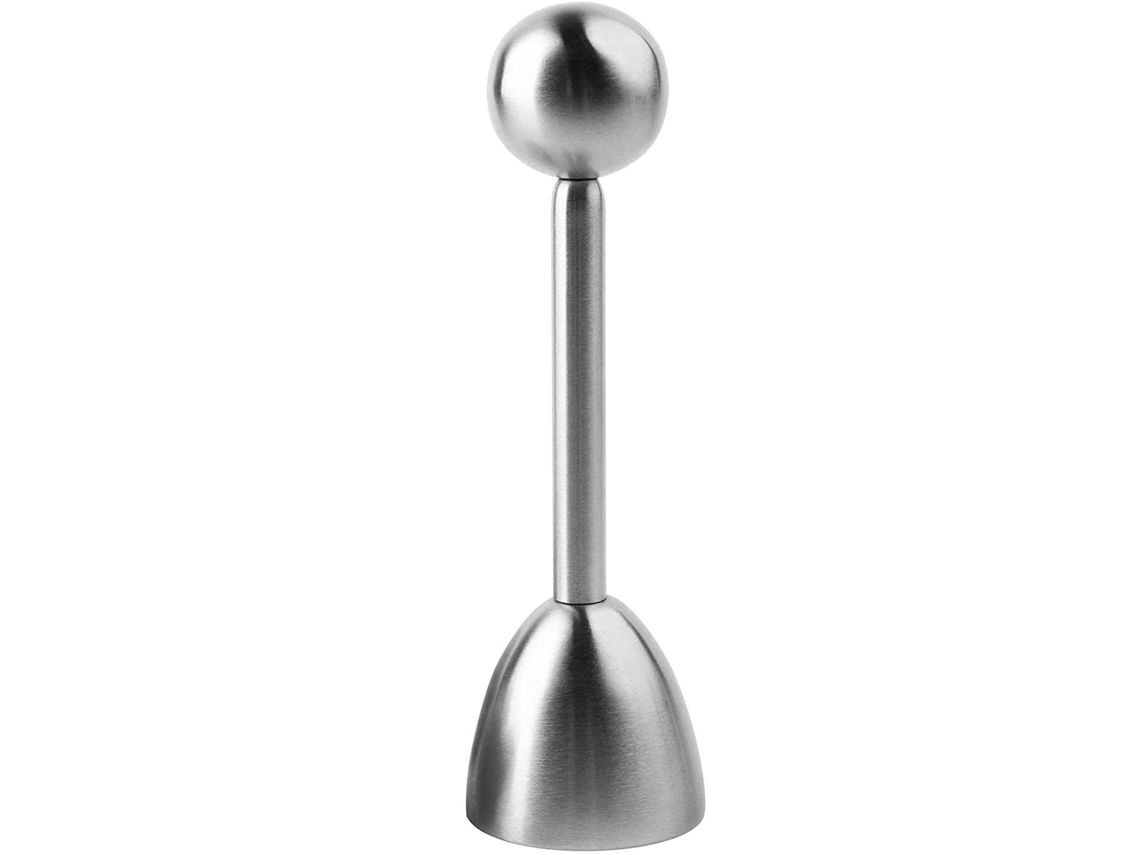 Abridor De Cascas De Ovos, Em Aço Inoxidável, Prateado, Utensílio Manual De Cozinha, Para Preparação Prática No Café Da Manhã E Confeitaria