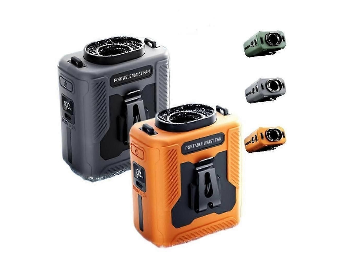 Ventilador Portátil Recarregável 5 Em 1 Versátil Para Uso Interno E Externo.