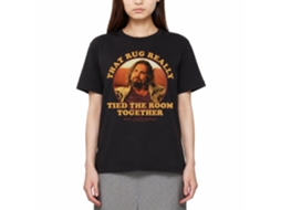 Rockinstone The Big Lebowski That Rug Black Adult T-shirt Size:xxl
