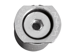 Expansor de Carbono Prateado 22-26 Mmanima
