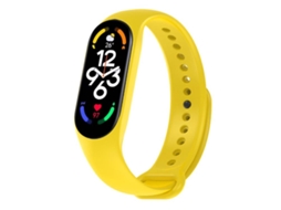 Capa Para Xiaomi Smart Band 10/9/8 - Silicone Cor Sólida - Integrada