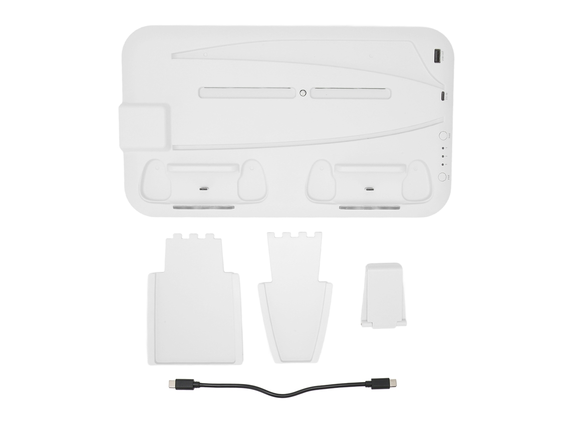 Base de Resfriamento para Ps5 EOOCOO (carregamento de Controles Duros Iluminação Rgb)
