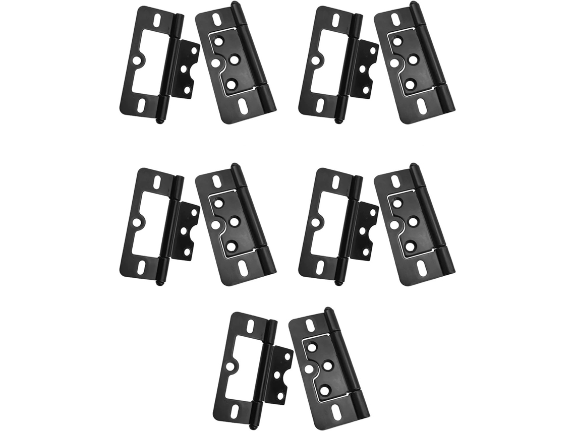 Conjunto De 10 Dobradiças Silenciosas Para Portas Dobráveis, Sem