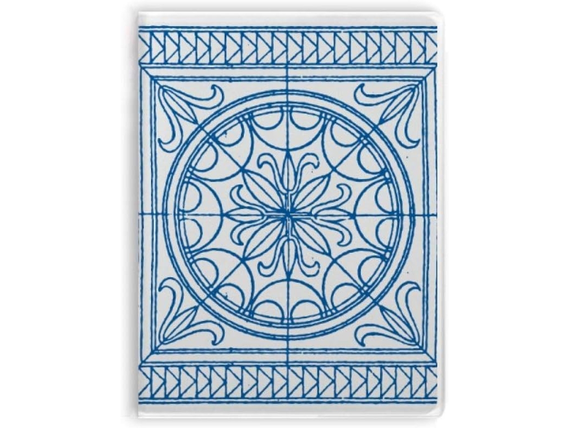 Talavera Carnet De Notes Com Sopa De Cobertura Motif Bleu