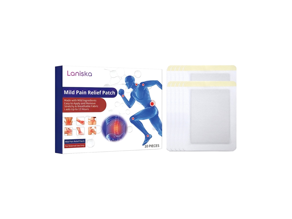 Parche Laniska Suave para Cuidado Articular e Bem estar Diário LAXISCREED