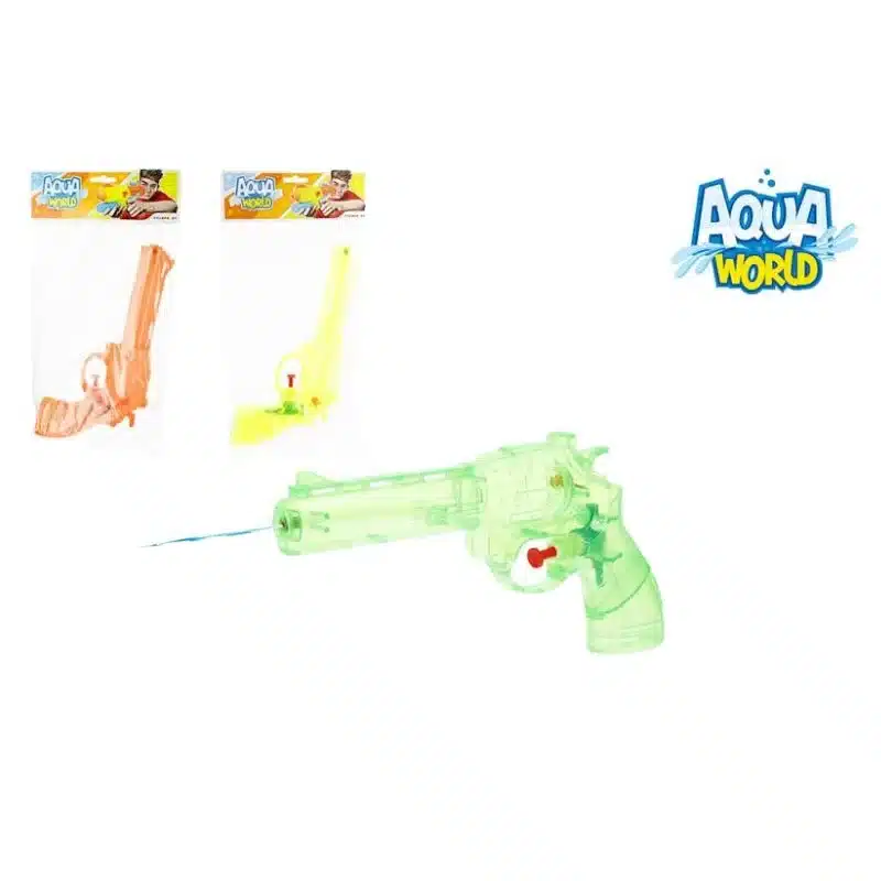 Pistola Revólver De Agua 24cm Modelos Surtidos 37747 Color Baby Colorbabyp24