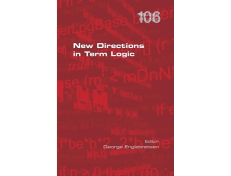 Livro New Directions in Term Logic de Englebretsen e George (Inglês)