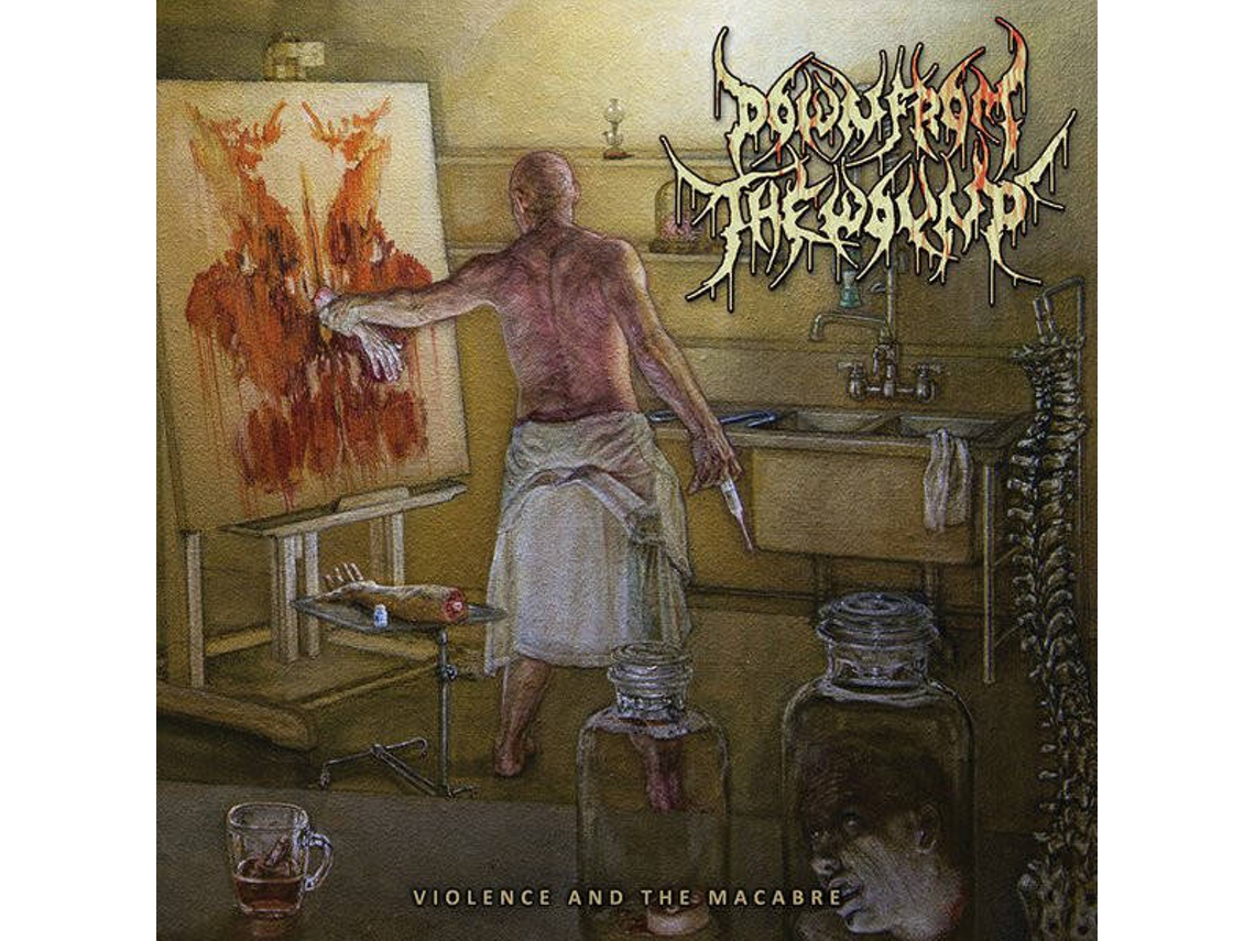 CD Down From The Wound - Violence and Orchids (1CDs)