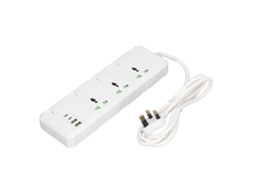 Tomada Multifuncional Com Usb Pd 110‑265v