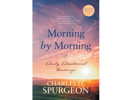 Livro Morning By Morning Daily Devotional Readings De Spurgeon, Charles Et Al. (inglês)
