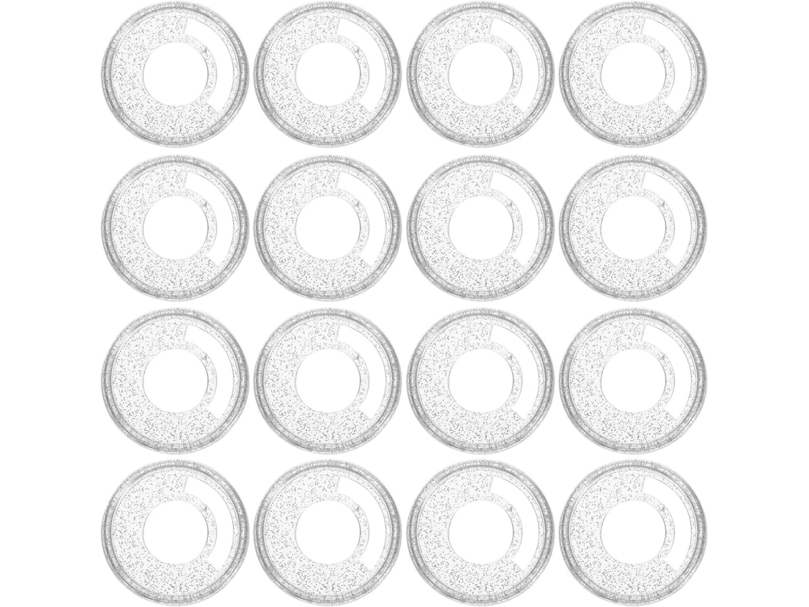 Fivelas Pequenas Para Fichário, 50 Unidades De Discos Plástico Redondos 28mm Para Encadernação, Ideais Para Uso Escolar