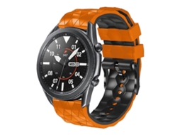 Pulseira De Silicone Bicolor Com Estampa De Futebol Para O Relógio For Honor Gs Pro De 22 Mm.