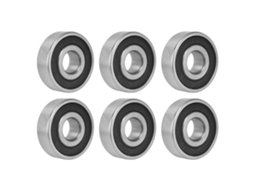 Laxiscreed Rolamentos De Esferas Selados Em Borracha Para Movimento Linear, Design Radial Pequeno De Ranhura Profunda