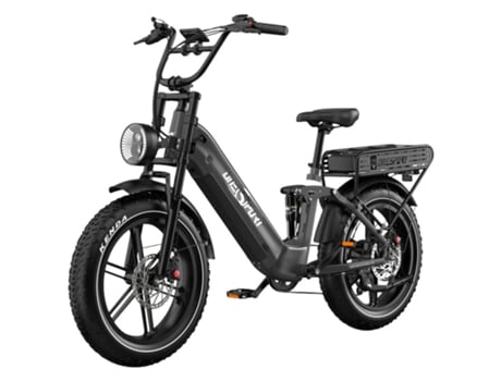 Bicicleta Elétrica Onesport Ot08 Pro 500w 25km/h 190km Alcance Máximo Suspensão Garfo Cinza